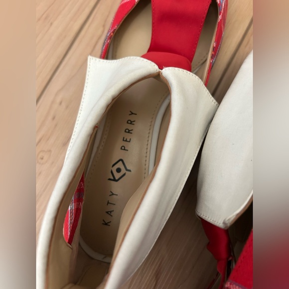 Katy Perry The Uni Tuxedo Plaid Pointed Toe Flats - Picture 7 of 11